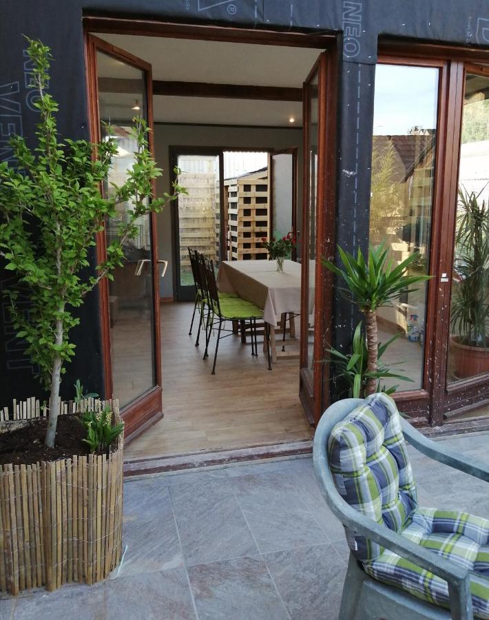 Les Farios Avec Terrasse Lägenhet Sarlat-la-Canéda Exteriör bild