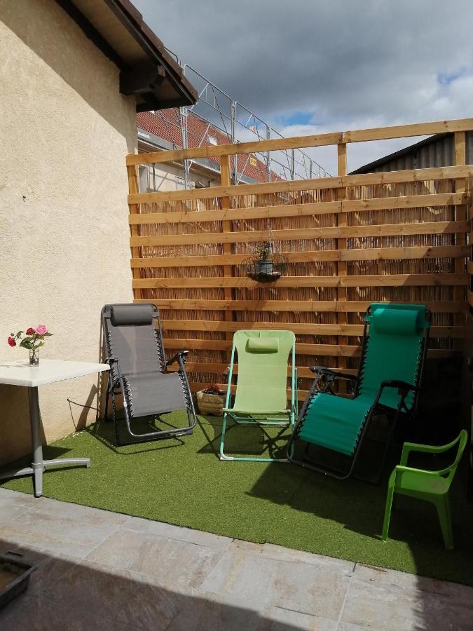 Les Farios Avec Terrasse Lägenhet Sarlat-la-Canéda Exteriör bild