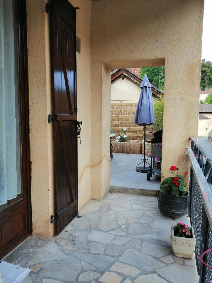 Les Farios Avec Terrasse Lägenhet Sarlat-la-Canéda Exteriör bild